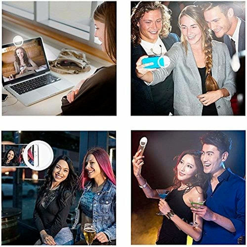 Anneau lumineux selfie portable à clipser pour téléphone portable