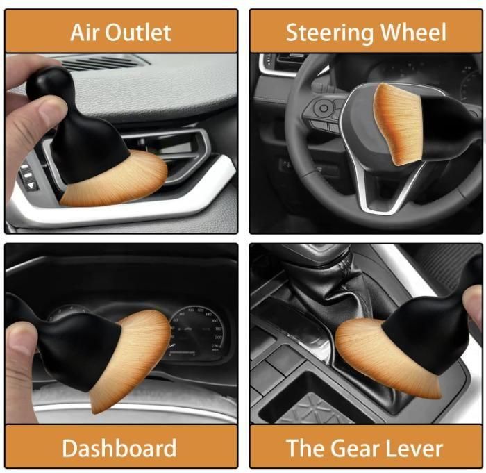 Brosse à poussière pour intérieur de voiture (lot de 1)