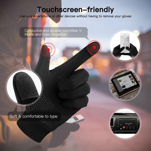 Lightweight Running Gloves – Touchscreen & Anti-Slip