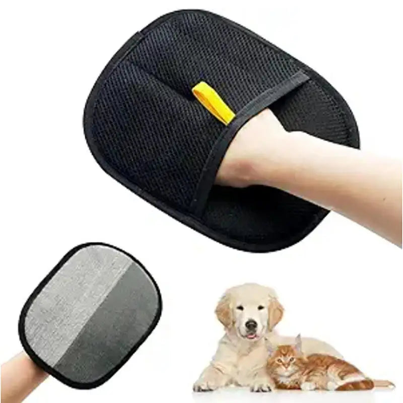 Pet Hair Removal Glove Lint Brush for Furniture Clothes & Pet Beds Hair Cleaning Tool Reusable Cat Hair Removal Gloves