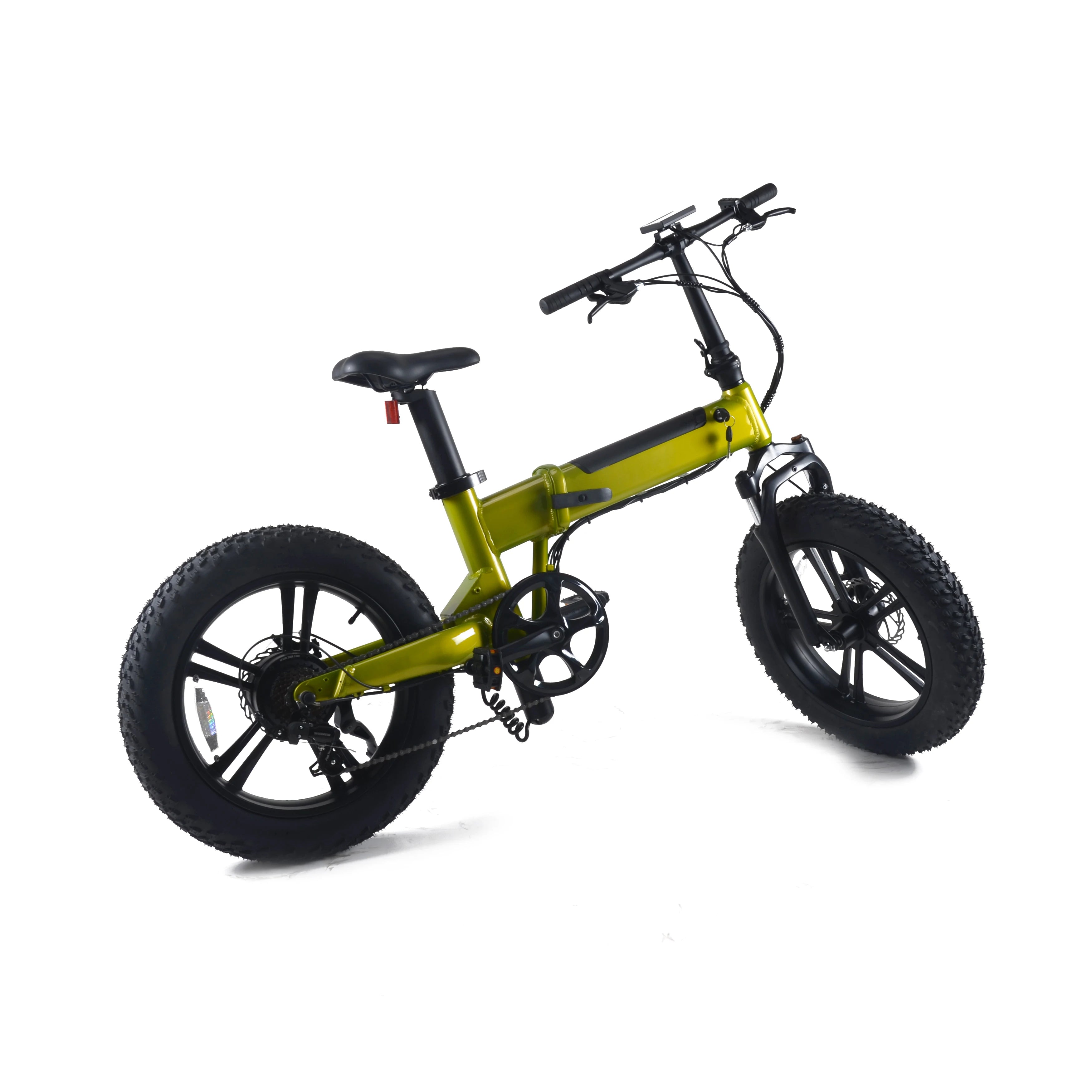 2026 New Design 20 Inch Snow Folding Electric Fat Tire Bike Bicycle All Terrains Electric Foldable E-bike