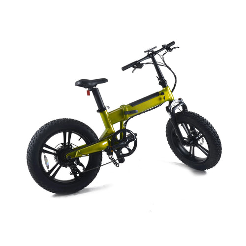 2026 New Design 20 Inch Snow Folding Electric Fat Tire Bike Bicycle All Terrains Electric Foldable E-bike