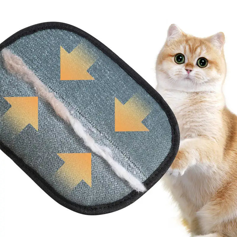 Pet Hair Removal Glove Lint Brush for Furniture Clothes & Pet Beds Hair Cleaning Tool Reusable Cat Hair Removal Gloves