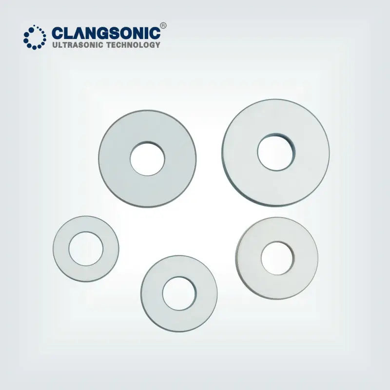 Clangsonic Ultrasonic Piezo Crystal Piezo Ring Ceramic Plate Ultrasonic Transducers
