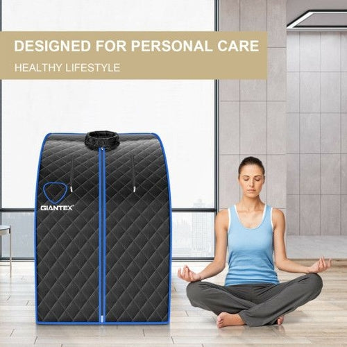 Spa sauna portable à vapeur personnelle avec souffle de 3 L