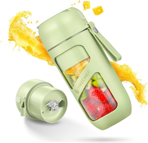 Mixeur Portable, Grande Puissance de Coupe avec 10 Lames, Type-C