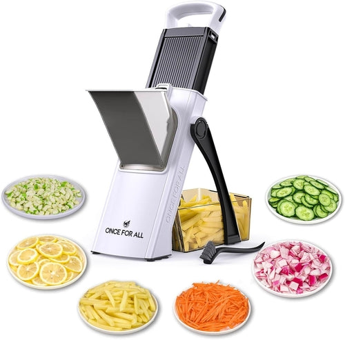 Adjustable Vegetable Food Chopper Potato Fries Cutter, Detachable